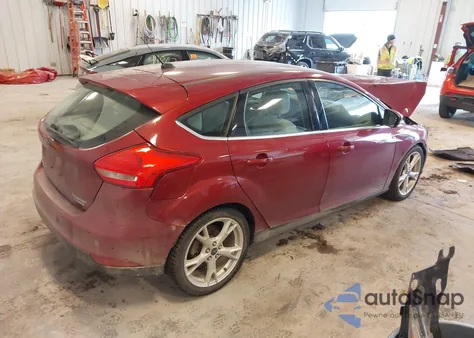 2015 Ford Focus Titanium из США, поврежденный, VIN 1FADP3N23FL293138